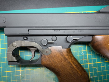 Image 3 pour M1A1 Thompson AEG (echt hout) + toebehoren