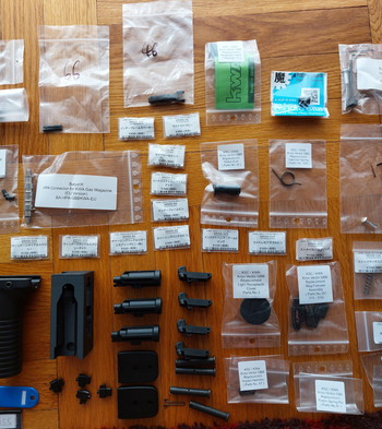 Image 3 for Original Brand New KWA Kriss Vector GBB Spare Parts