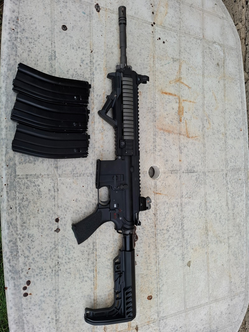 Imagen 1 de HK416 WE GBB | Gas Blowback Rifle | 3 Magazines | Airsoft Tactical