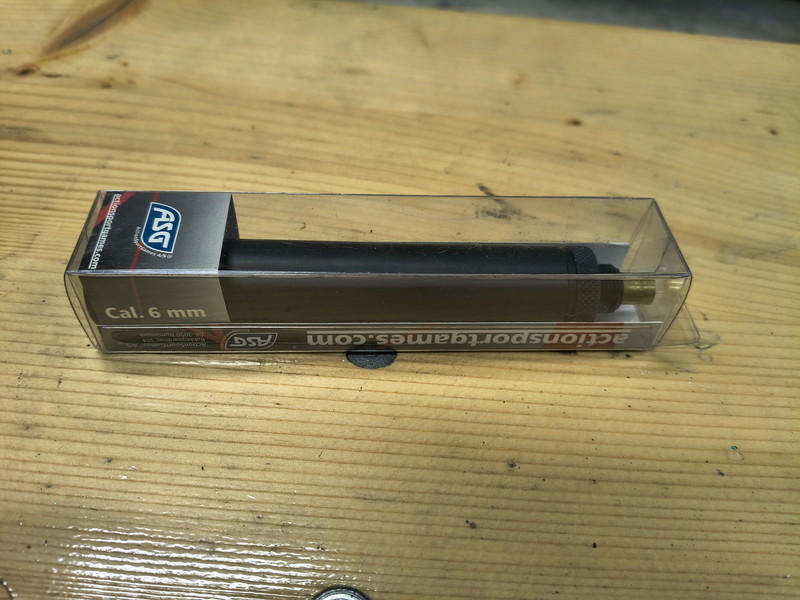 Bild 1 für ASG 6mm Airsoft Silencer / Barrel Extension Tube for CZ75D, P-07, STI Pistols