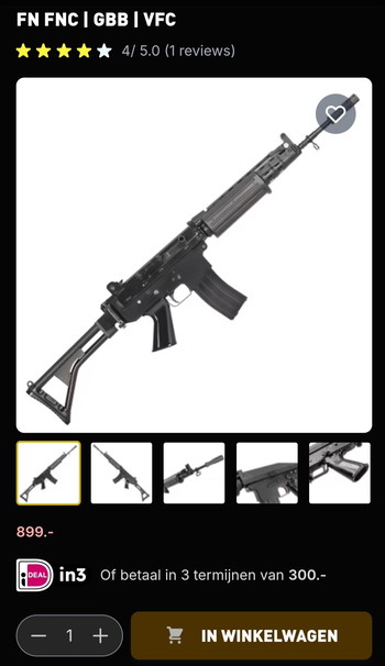 Imagen 3 de VFC FN FNC GBB